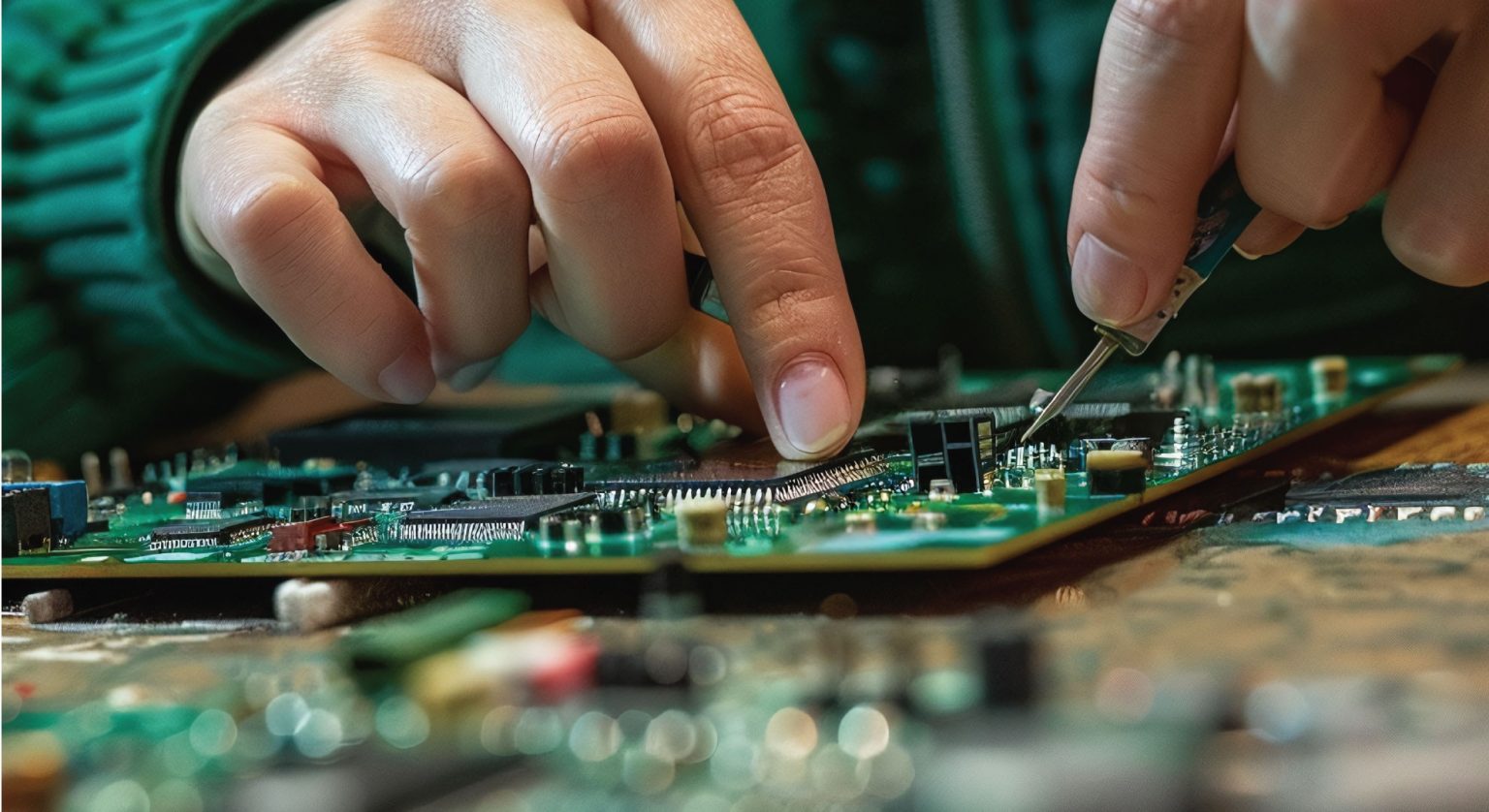 تصنيع المكونات الأساسية