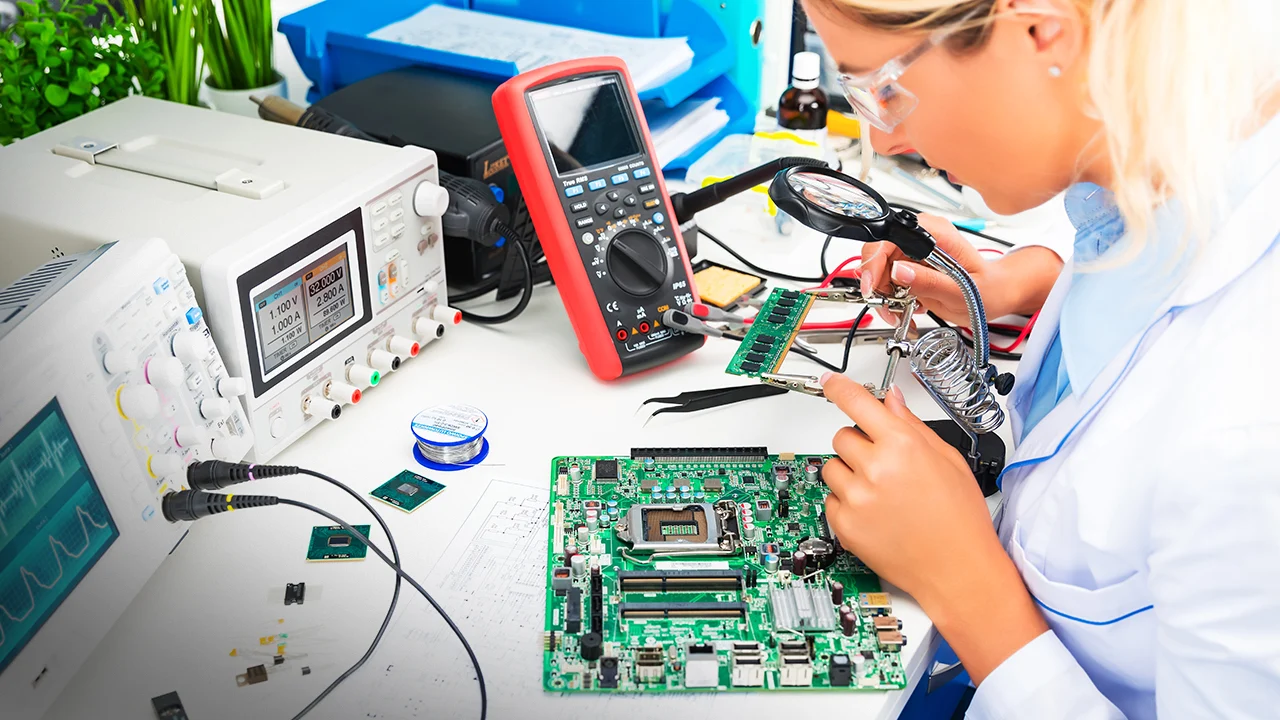 الصيانة والدعم الفني